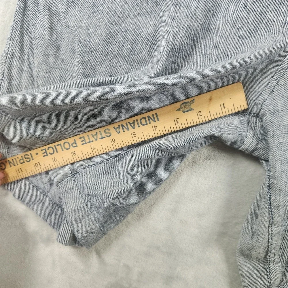 Tommy Bahama Men's Sz 42 Shorts Blue Pin Stripe‎ 100% Linen 10